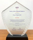 The plaque of appreciation