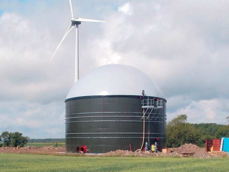 Agricultural biogas plant - Brålanda, Sweden