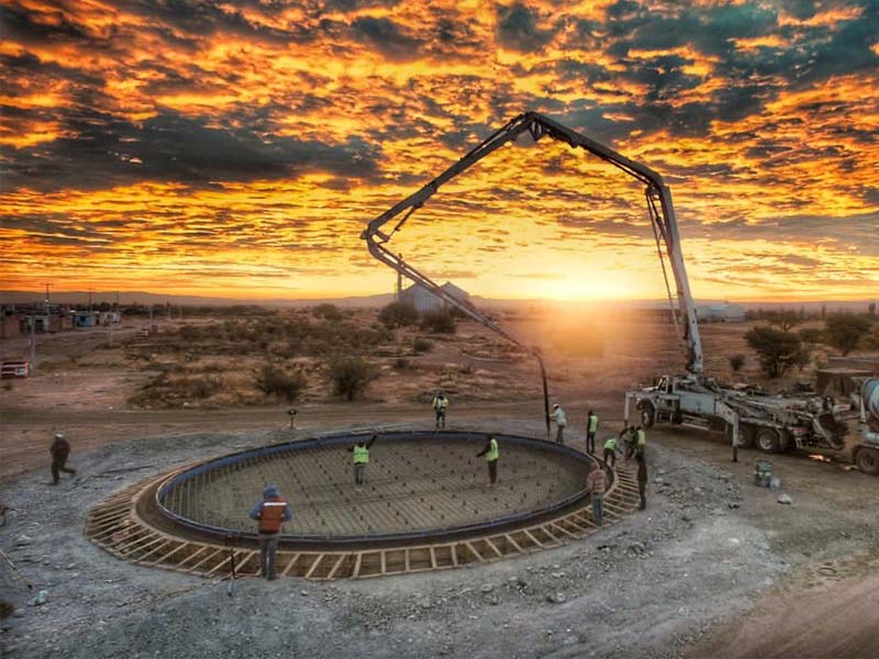 NSF-approved tank for Central American township