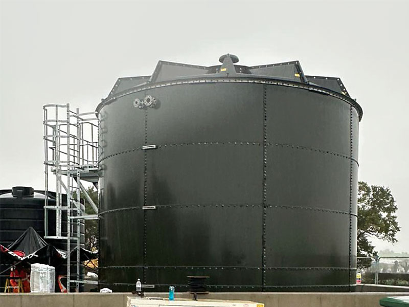 Complete wastewater tank solution delivered from design to installation