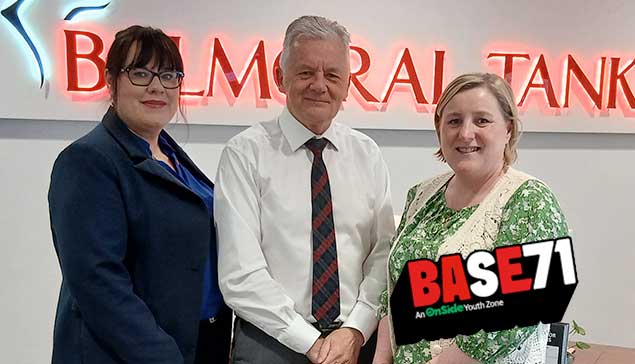 Balmoral Tanks joins forces with Base71 to support Barnsley’s young people