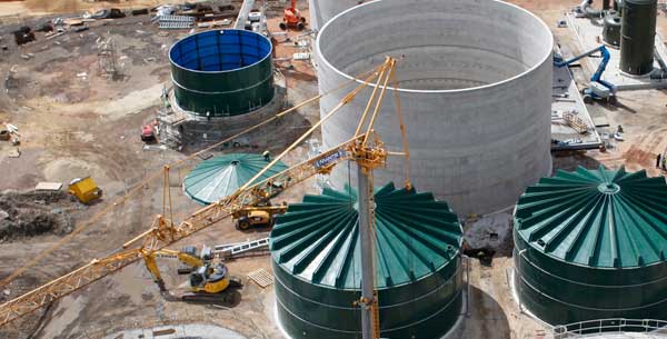 Tank installation